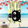 Chococat Print Beach Towel, Large Soft Quick Dry Towel for Beach Camping Swimming