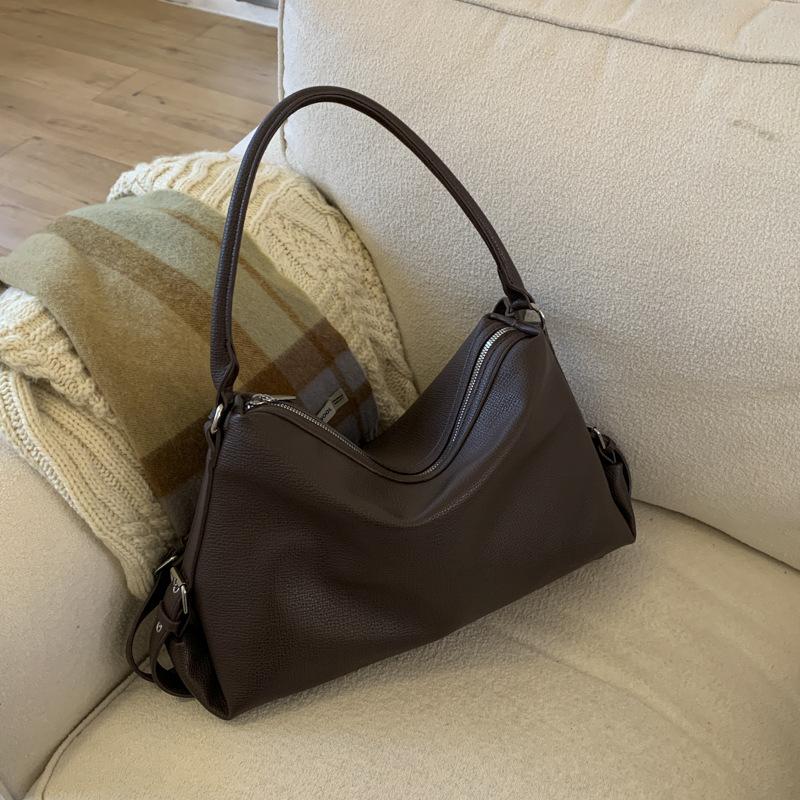 

Сумка кроссбоди для женщин, Вместительная, Модная сумка-тоут для женщин на одно плечо для поездок на работу, Повседневная и стильная кофейный