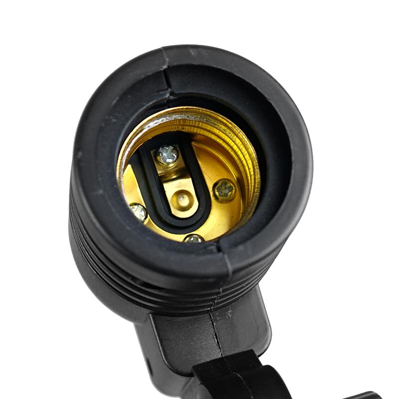 E27 Ac Socket Lamp Single Head Bulb Holder Photography Light Bulb Mount For Photo With 1.8M Cable Cord Light Bulb Stand