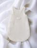 Insulated muslin sleeping bag for babies (latte angel)