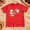 Two Sushi Rolls Sunglasses Vacation Graphic T Shirt Female Kawaii Food Meme Tee Summer Beach Pool Party Top Cute Japanese Style
