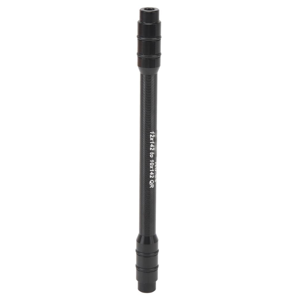 12mm to 10mm Thru Axle Skewer Black Bike Hub Conversion Durable Axle Conversion Wheel Upgrades