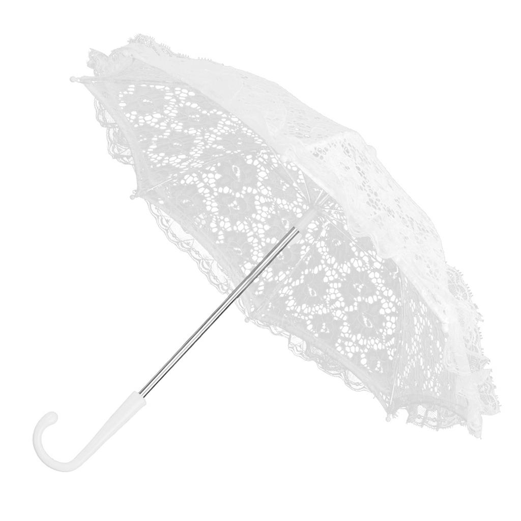 Craft Flowers Lace Embroidery Umbrella Children\\\'s Stage Performance  Decorative Umbrella Decorat