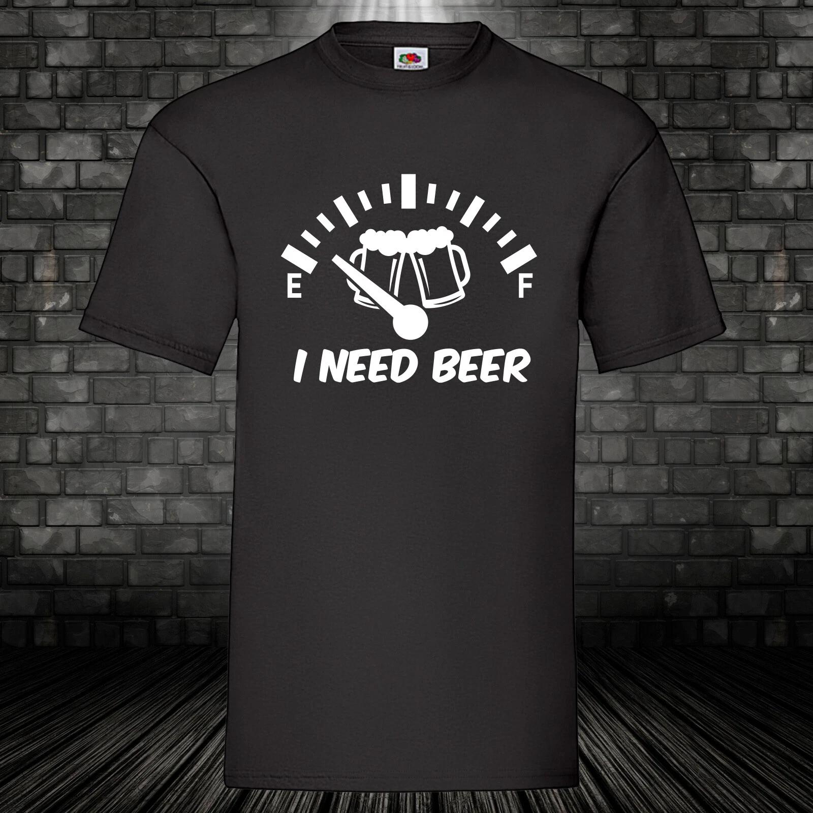 I Need Beer Shirt Tap T-Shirt Beer Party Mallorca Fun Fun Celebration S-5XL XL