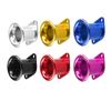 Aluminum Car Air Horn Funnel Black For Toyota Corolla AE86 GTS Velocity V-stacks Airbox Intake V Stack Add Horse Power