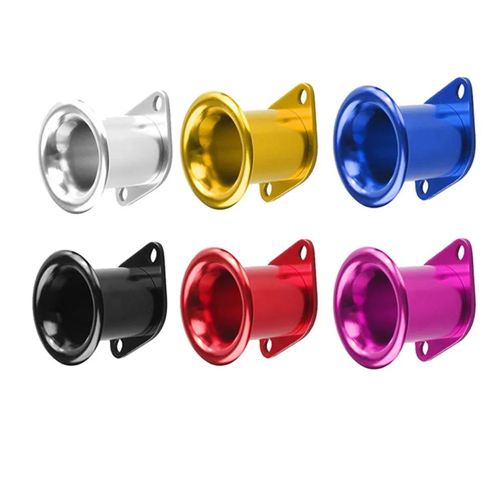 Aluminum Car Air Horn Funnel Black For Toyota Corolla AE86 GTS Velocity V-stacks Airbox Intake V Stack Add Horse Power