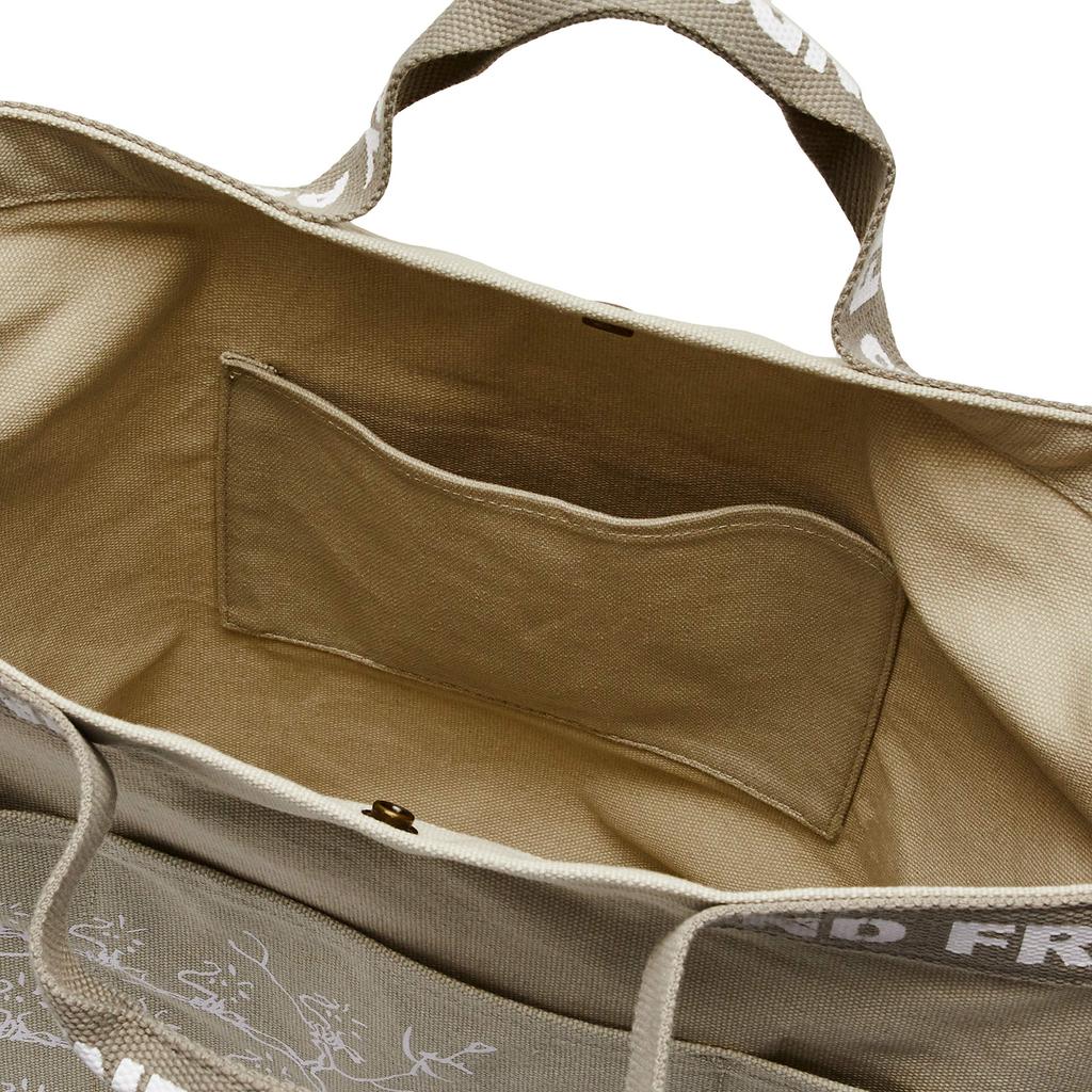 Snoopy Canvas Shoulder Bag SY1461GY Gray [Snoopy]