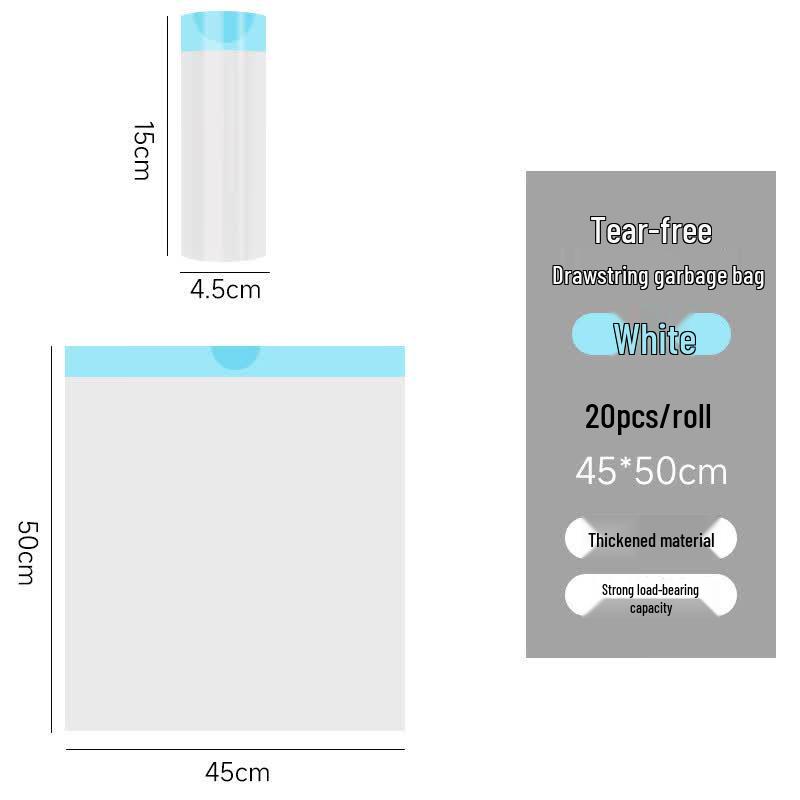 Boyidu Thickened Drawstring Trash Bags