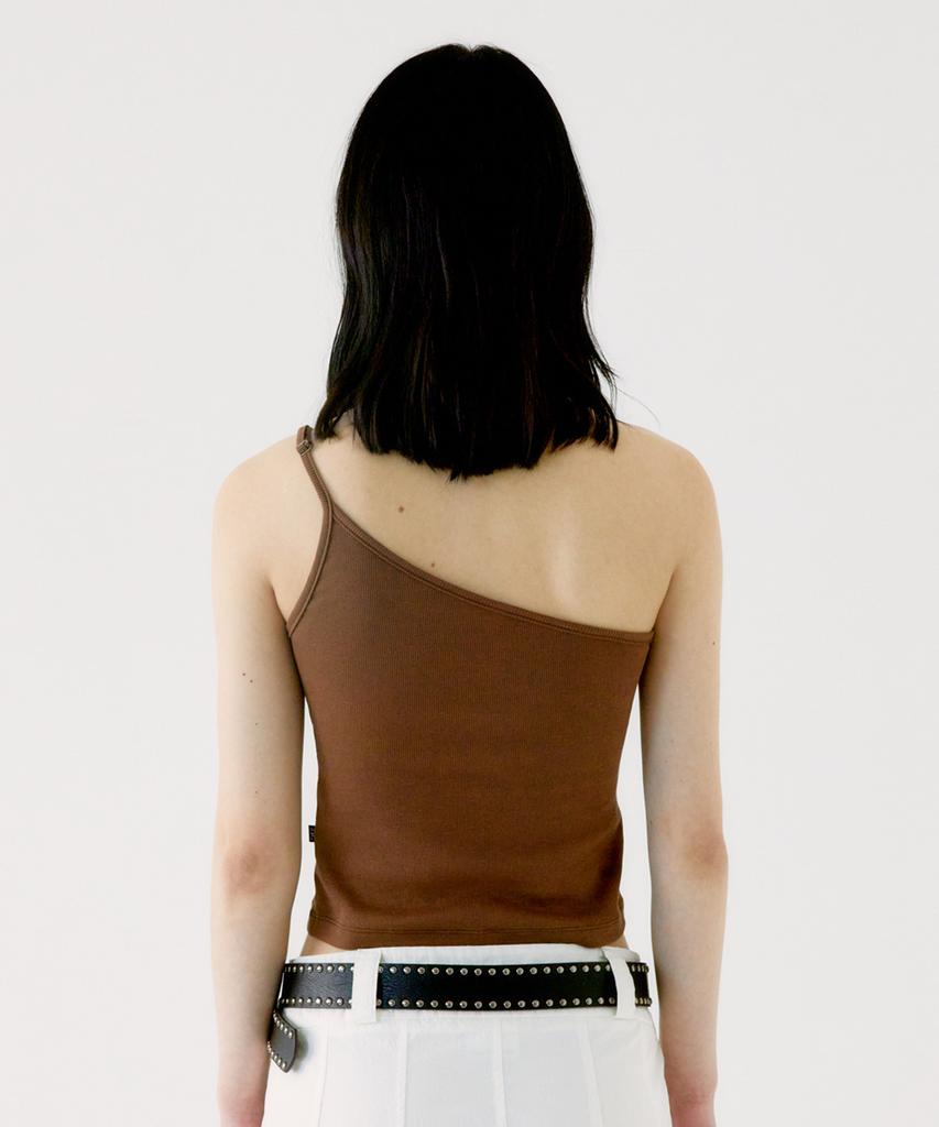 FASE String Line Top - Brown
