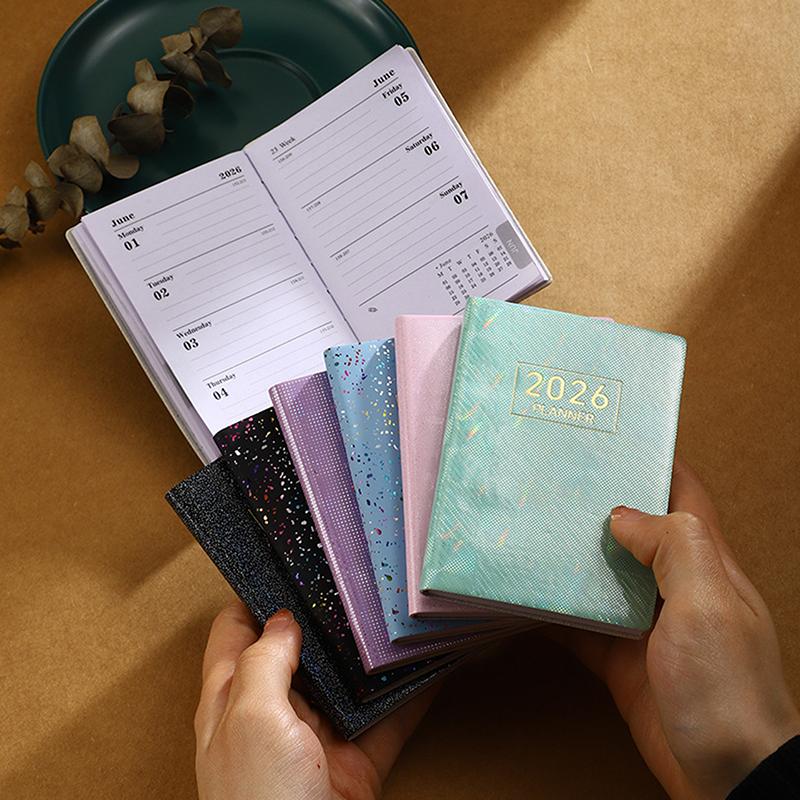 2026 A7 Agenda Book Pocket With Calendar Diary Weekly Planner Appointment Book School Office