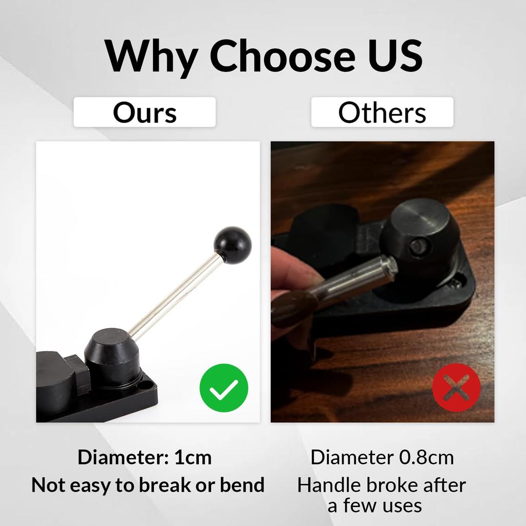 Ring Bender Ring Bending Tool for Jewelry Making Ring Maker Bender Tool with UZ A-Z Ring Sizer Measuring Tool Set Rubber Hammer