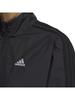 Adidas WI008 Jersey Regular Fit Windbreaker Size M Women's Top, 3-Stripes, Jacket, Black/Black (HM2802),