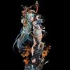 1/8 PVC Long Hair Hatsune House Of Flying Daggers Anime Peripherals Desk Setup Ornament Anime Girl Trendy Toy Model Boy'S Gift
