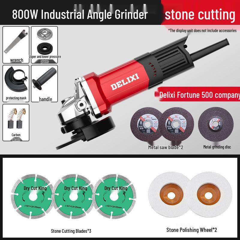 High-Power Multifunctional Angle Grinder and Polisher