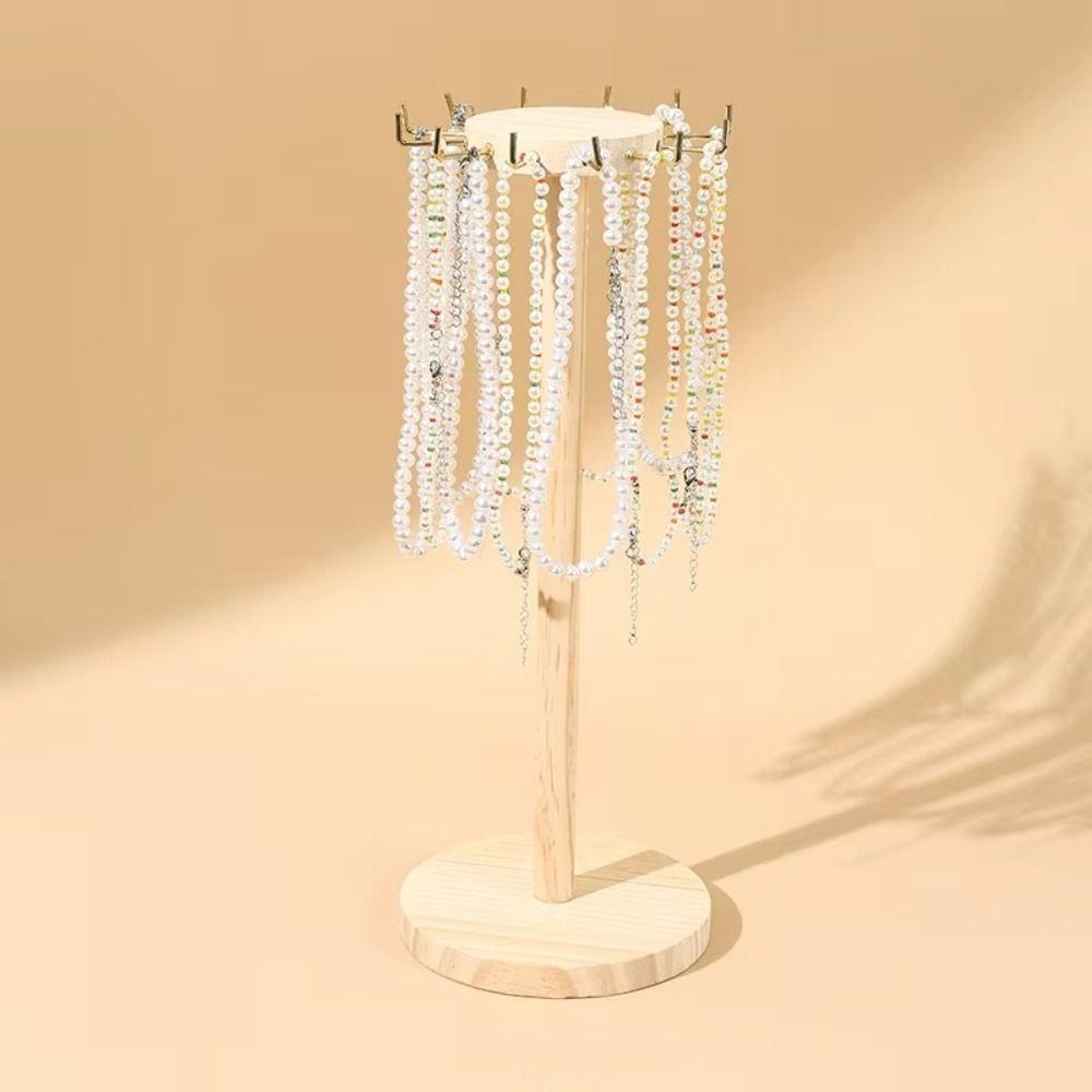 Pendant Bracelets Necklace Earrings Holder Display Stand Jewelry Storage Rack Desktop