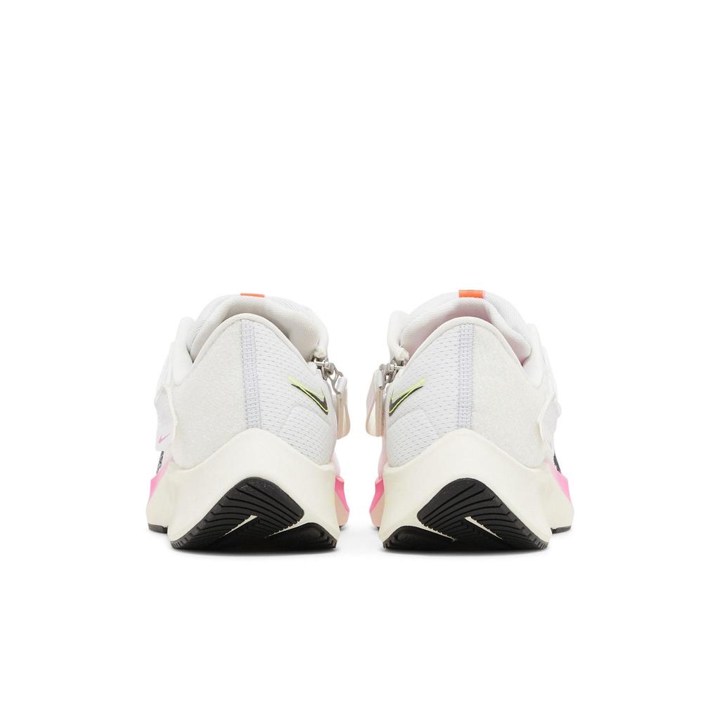 Nike Air Zoom Pegasus 38 FlyEase 'Rawdacious' (Unisex) White / Football Grey / Pink Blast / Black Running Shoes DJ5404 100