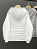 Men's Trendy Hooded Patchwork Jacket - Fleece-Lined, Lightweight, Autumn/Winter 2024 Arrival