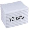 10 Pcs Sublimation Towels Blank,12 X 12 Inch White Microfiber Towels Wash Cloths,white Hand Towels for Bathroom Wash Clothes, Small Hand Towels Spa