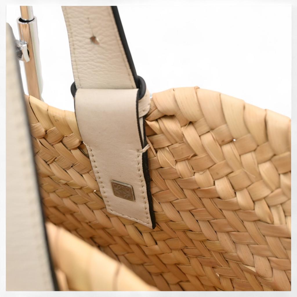 Auth Loewe Basket Bag Medium Lo8839bd