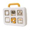 Montessori hračka Busy Board, Vzdělávací multifunkční puzzle hra s životními dovednostmi, Senzorická aktivita