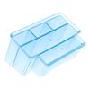 Acrylic Nail Tool Organizer Clear Makeup Storage Box Multifunctional Cosmetic Holder for Vanity Table