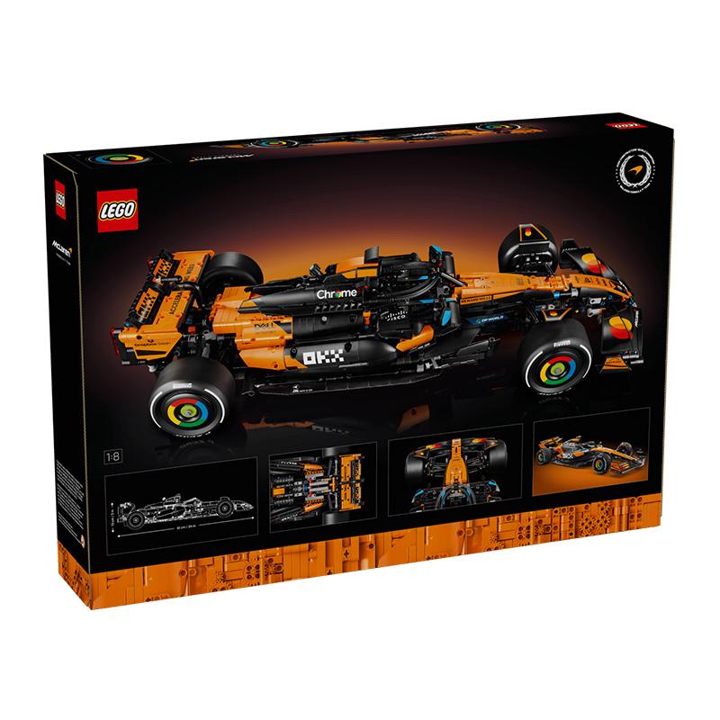 LEGO42228 McLaren F1 racing carMechanical building block toy