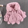 Toddler Kids Baby Girl Winter Jacket Warm Coat Thick Outwear Hooded Snowsuit