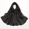 New Shimmer Silk Hijab Scarf For Women Muslim Shawl Abaya Silk Hijab Abaya Hijabs For Woman Jersey Head Wrap Scarf Islam Turban