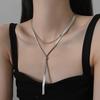 Pulling Necklace Women's Luxury High-Class Snake Bone Chain Simple and Versatile Neck Chain Women