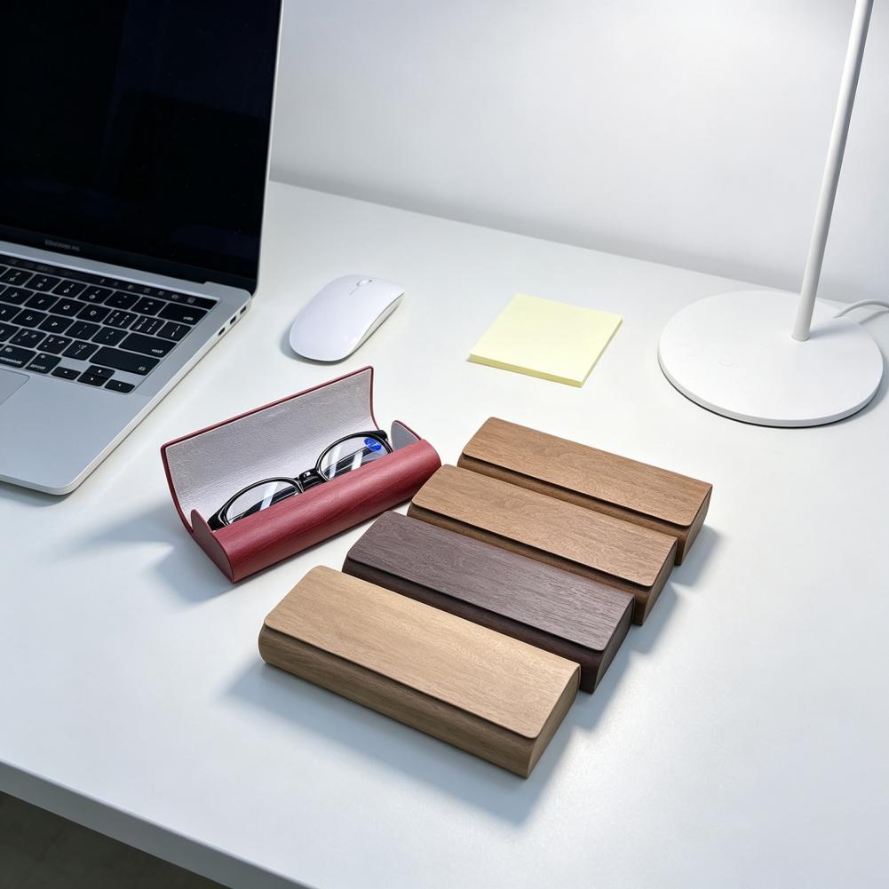 Portable Sunglasses Storage Box Magnetic Glasses Case Hard Eyeglass Case with Magnetic Closure Portable Protective for Men