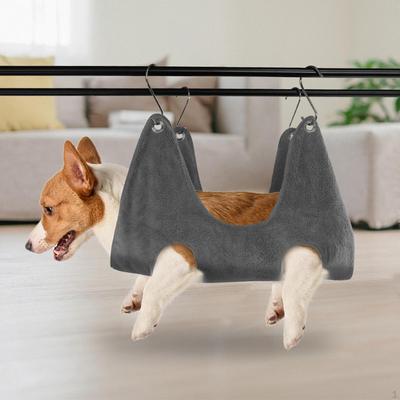 Cat Grooming Hammock Dog Restraint Bag with Hanging Hook Bathing Towel for Washing Pet Supplies