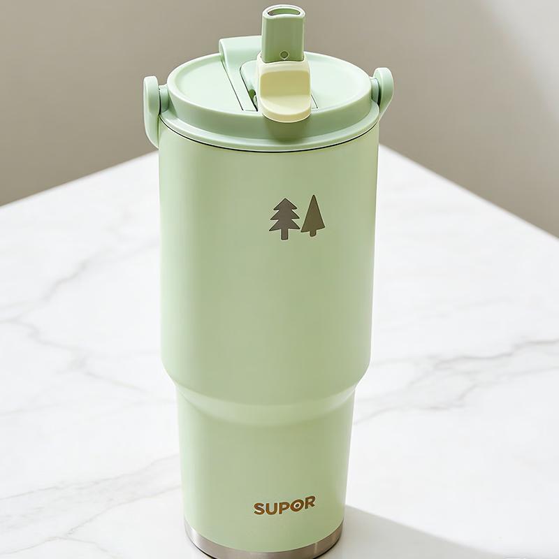 SUPOR 1L Ceramic Lined Insulated Bottle
