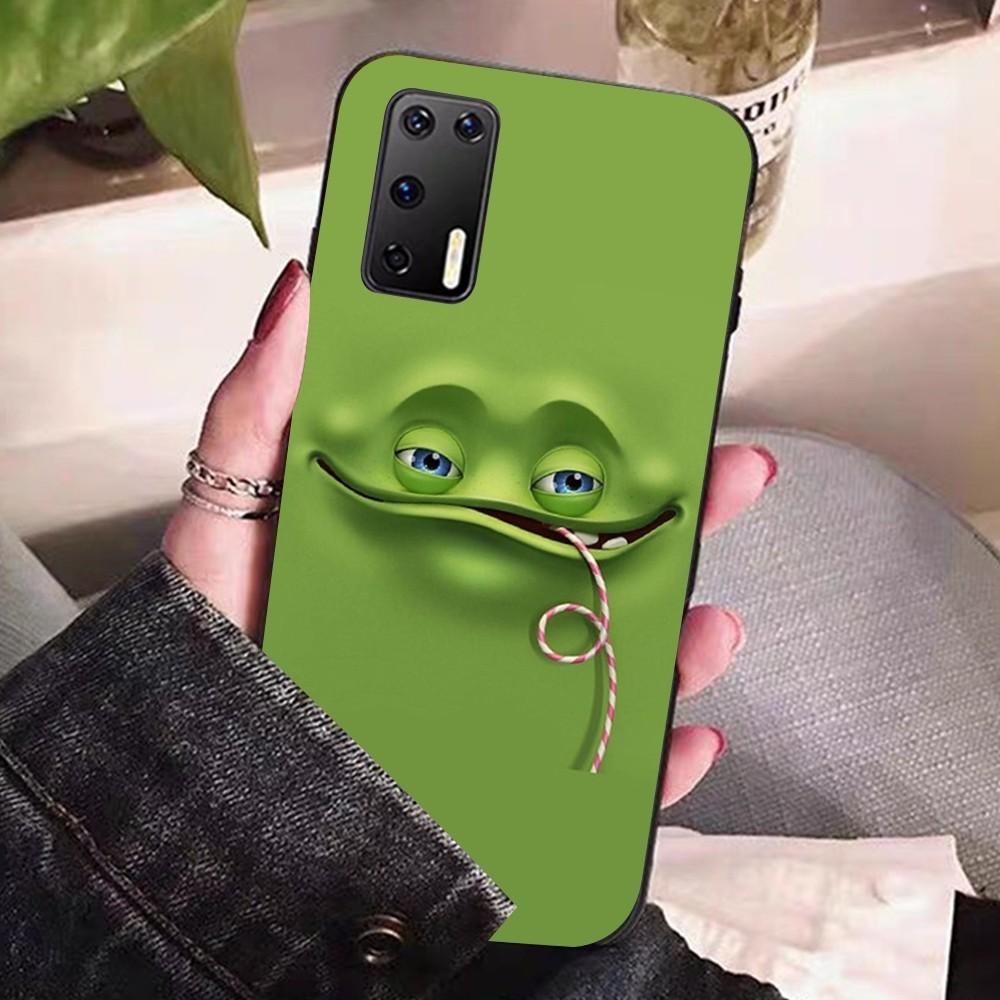 3D Funny Face Phone Case For Huawei P 8 9 10 20 30 40 50 Pro Lite Psmart Honor 10 lite 70 Mate 20lite