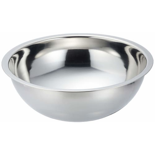 Pearl Metal Aqua Shine Stainless Steel Bowl, 24cm, H-8233