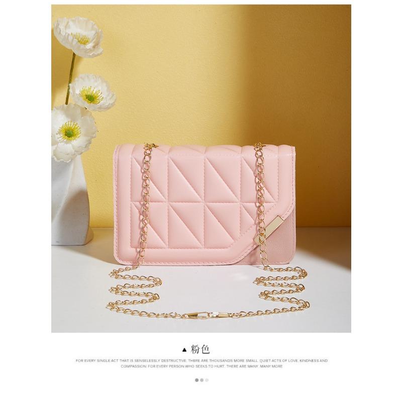 

Новая повседневная косая магнитная застежка ручная женская сумка сумка-мессенджер с бриллиантами сумка розовый