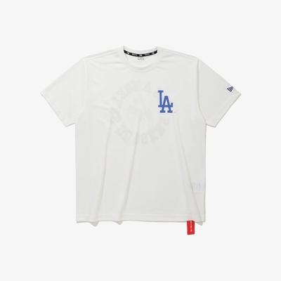 New Era La Dodgers Mesh T shirT Off whiTe 15147533