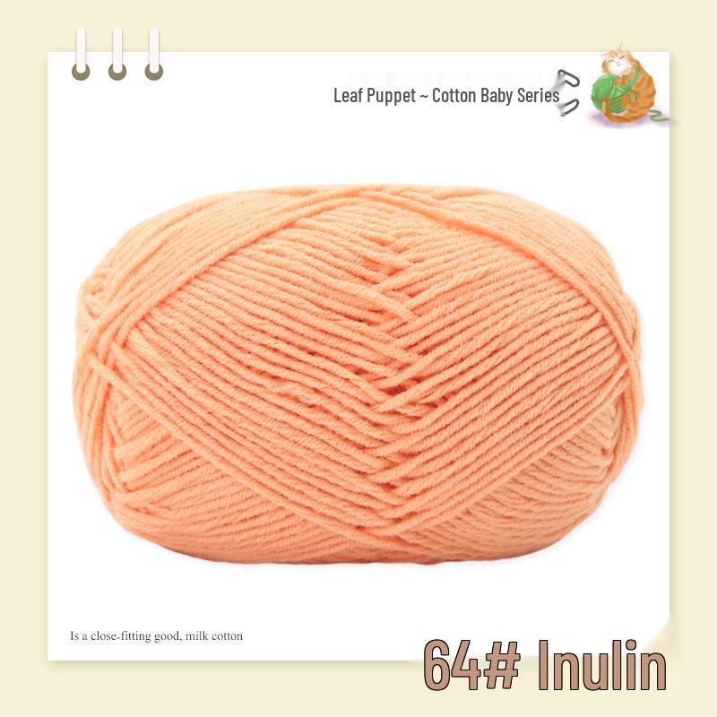 Yao Ou Handmade Crochet Flower Bouquet DIY Kit with 4-ply Combed Cotton Yarn