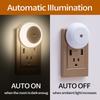 EU UK Plug Sensor Control Lamp Energy Saving Motion Sensor Light Plug In Night Lamp  Bedroom