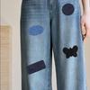 Blue Denim Repair Patches Reinforcement Denim Patches New Iron-On Patches  for Clothing Repair