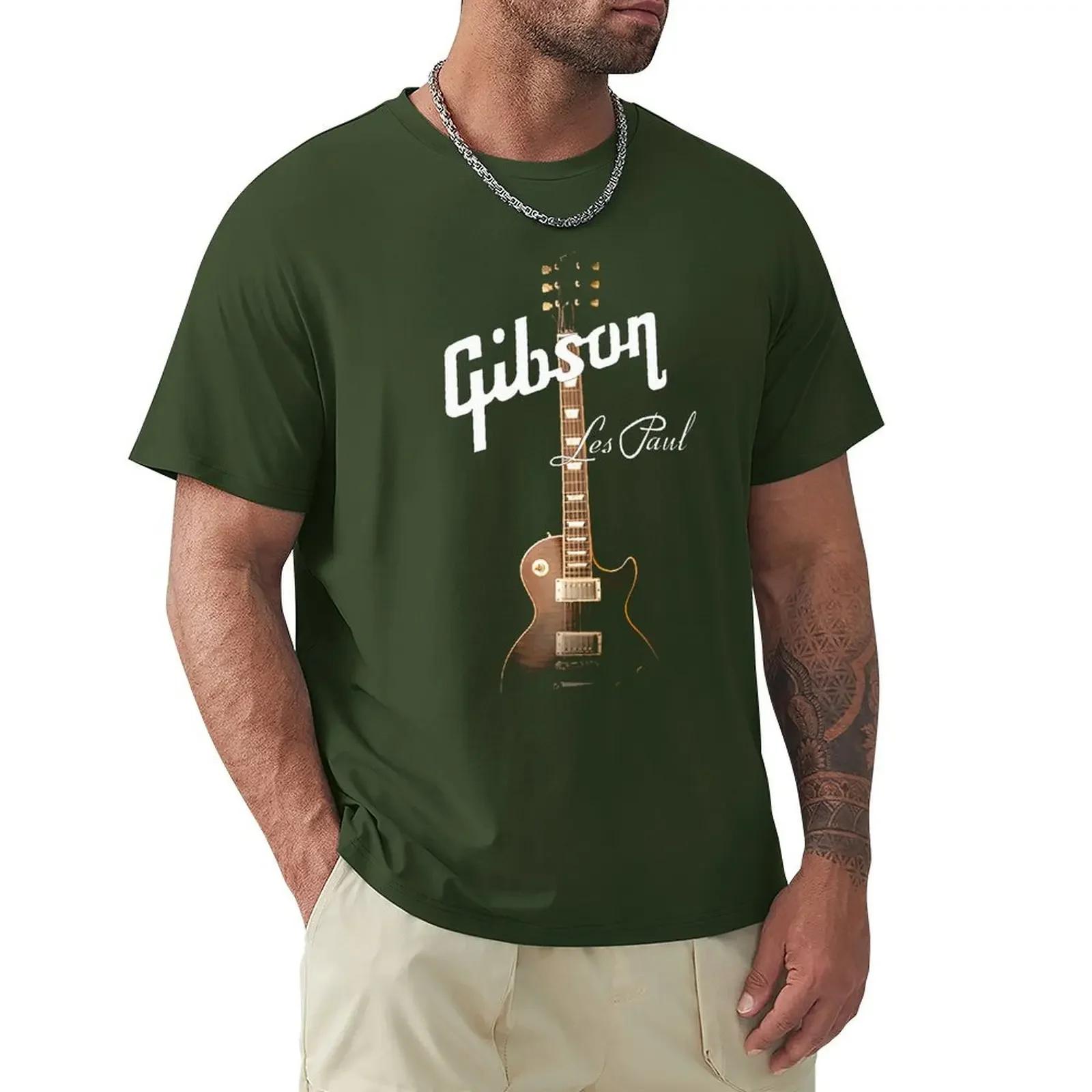 

Cool Gibson Guitar T Shirts Graphic Tee Mens Gibson T-shirts Rock Grunge Music Lover Tshirts Hipster Tops Hip Hop Casual Tops#Color(4) XXXXXL