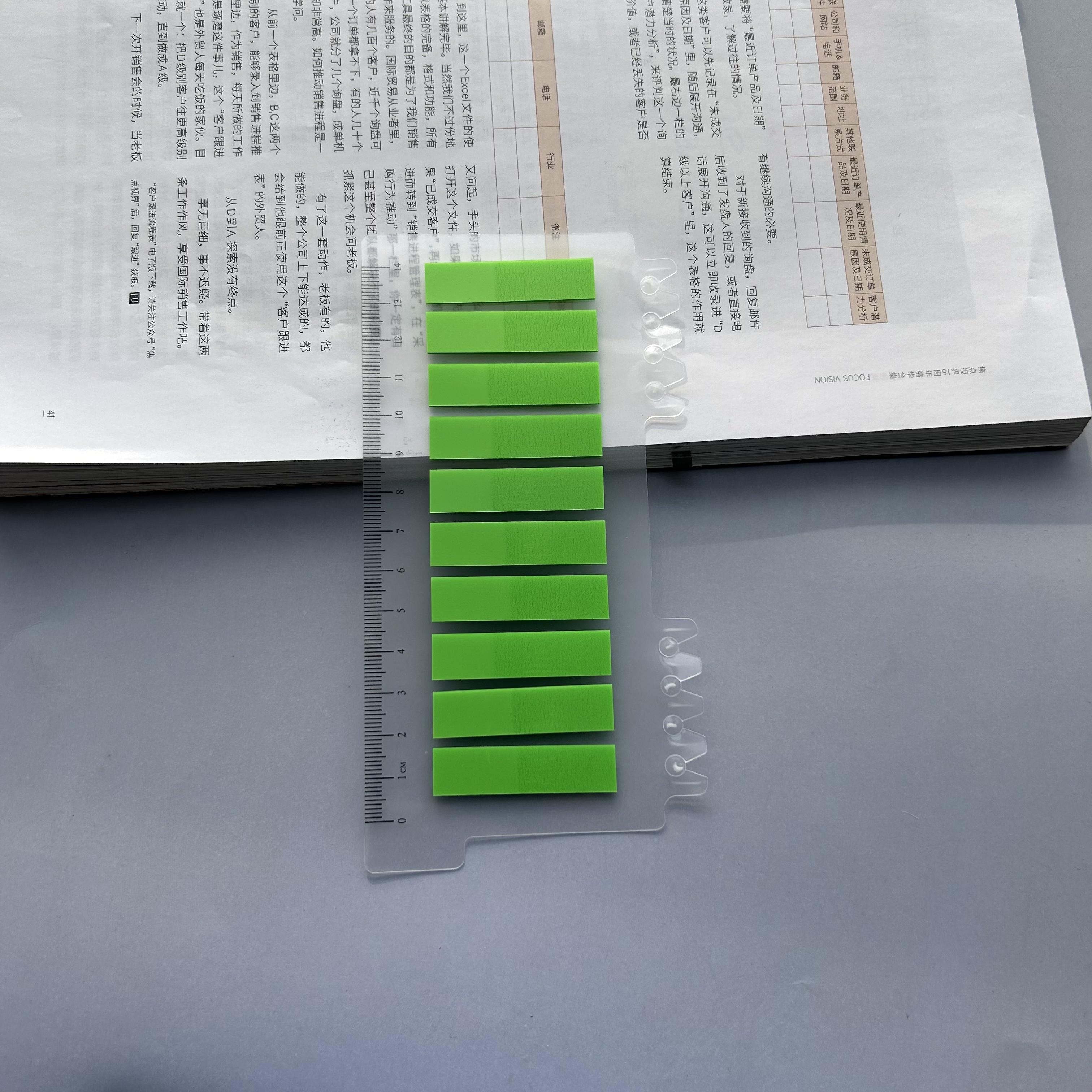 

200-600Sheets Transparent Index Creative Memo Pads Office School Stationery Self-Adhesive Stickers Posted It Sticky Note Pads