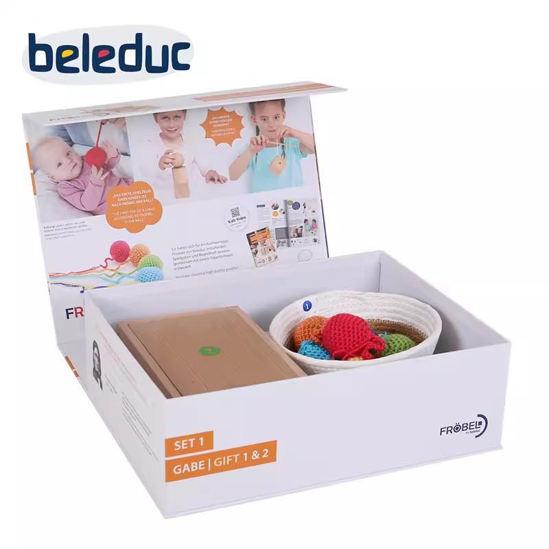 Beleduc Froebel Yarn Balls Play & Educational Set for Ages 1-5