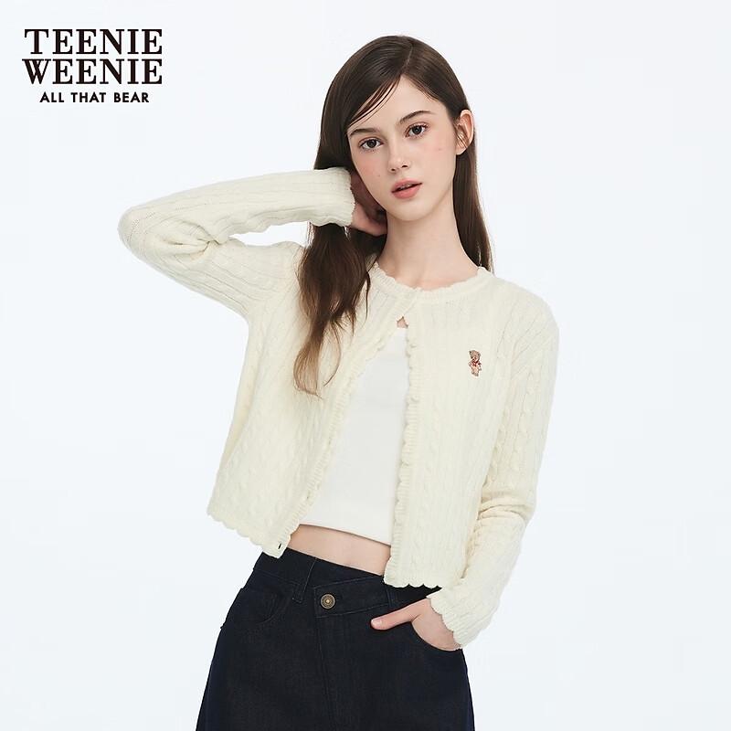 Teenie Weenie Bear Cartoon Knit Cardigan