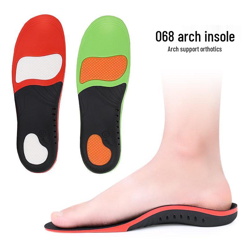 Breathable Shock Absorbing Arch Support Insoles for Flat & High Arches