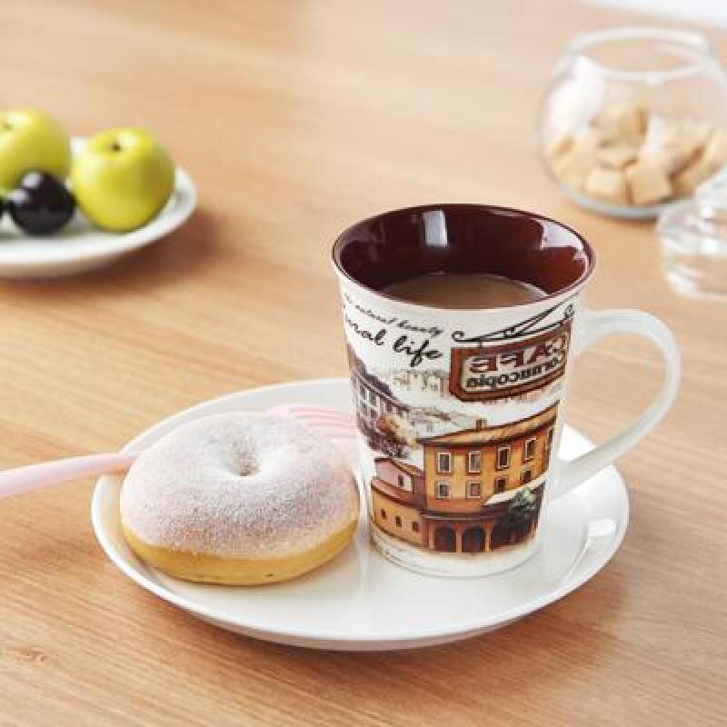 Vintage Cafe House Mug 1P A