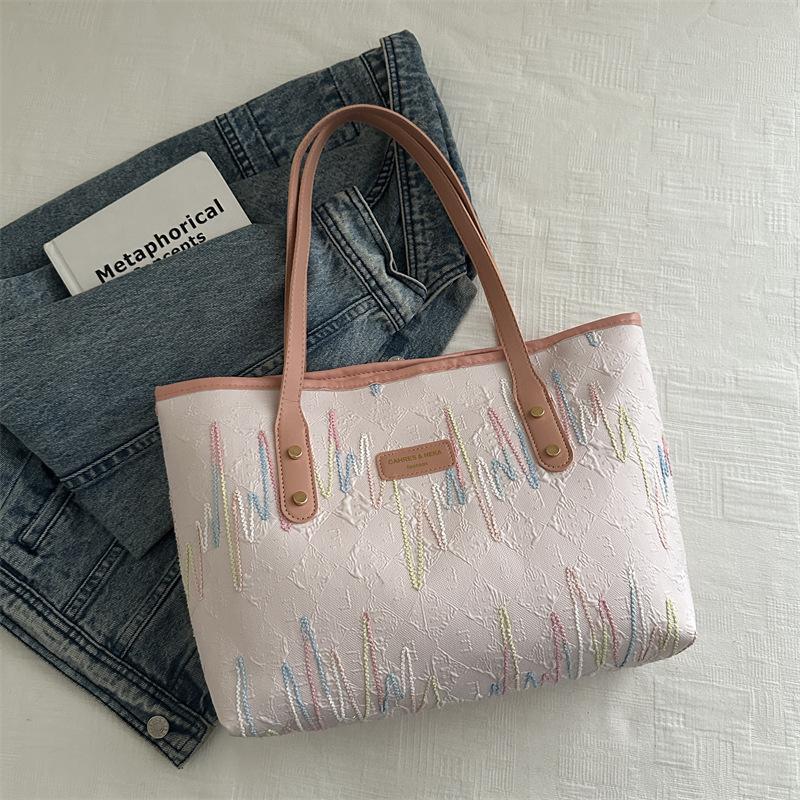 Personalized Fashion Casual Trend Tote Bag Winter New Small Fresh Commuting Shoulder Armpit Women's Bag