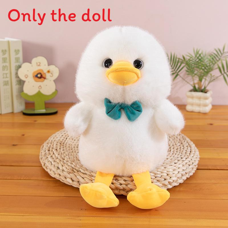 Tie Bow Cute Cartoon Duck Animal Plush Toy For Children And Collectors Toy