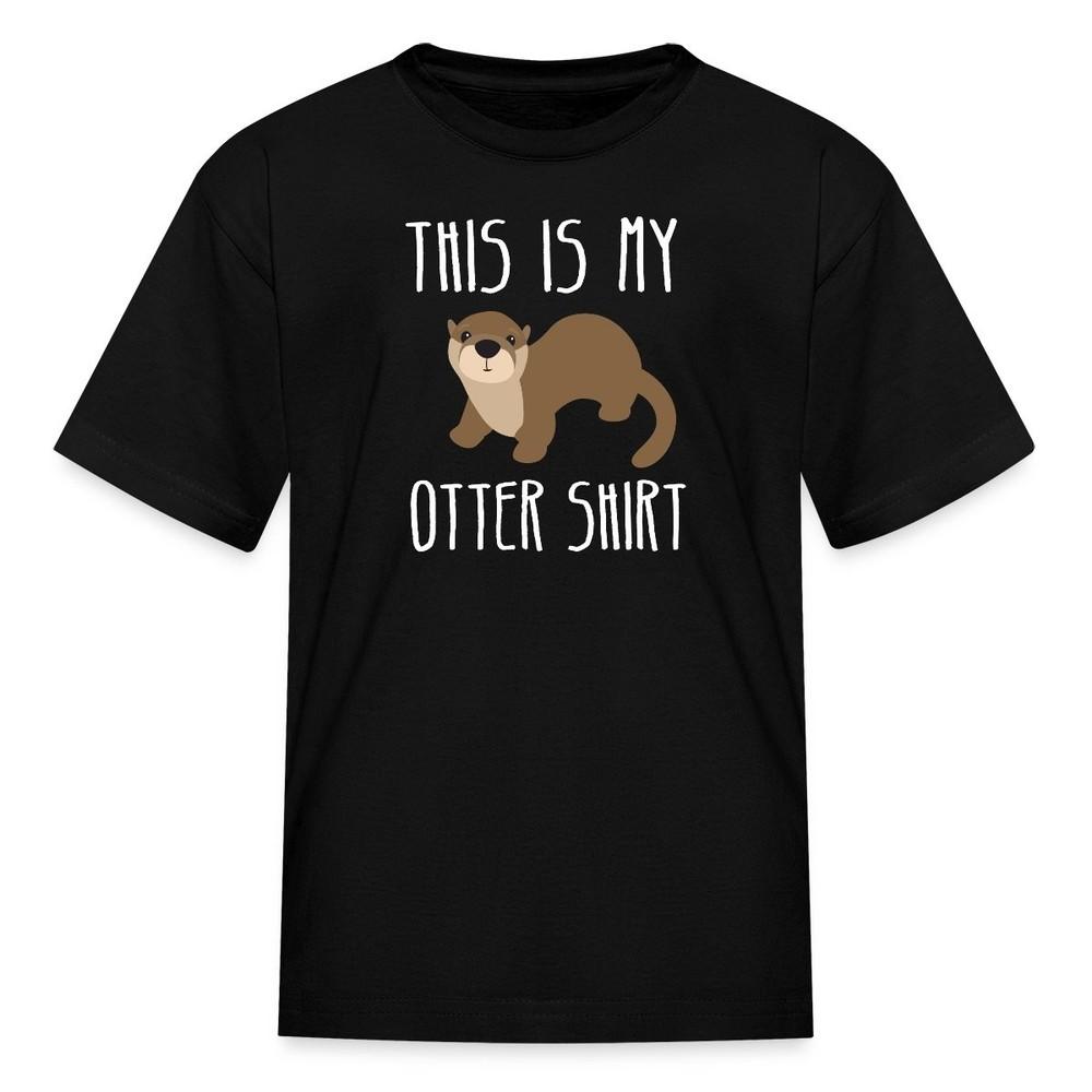 

This Is My Otter Shirt Funny Sea Otter Pun Kid s T-Shirt M