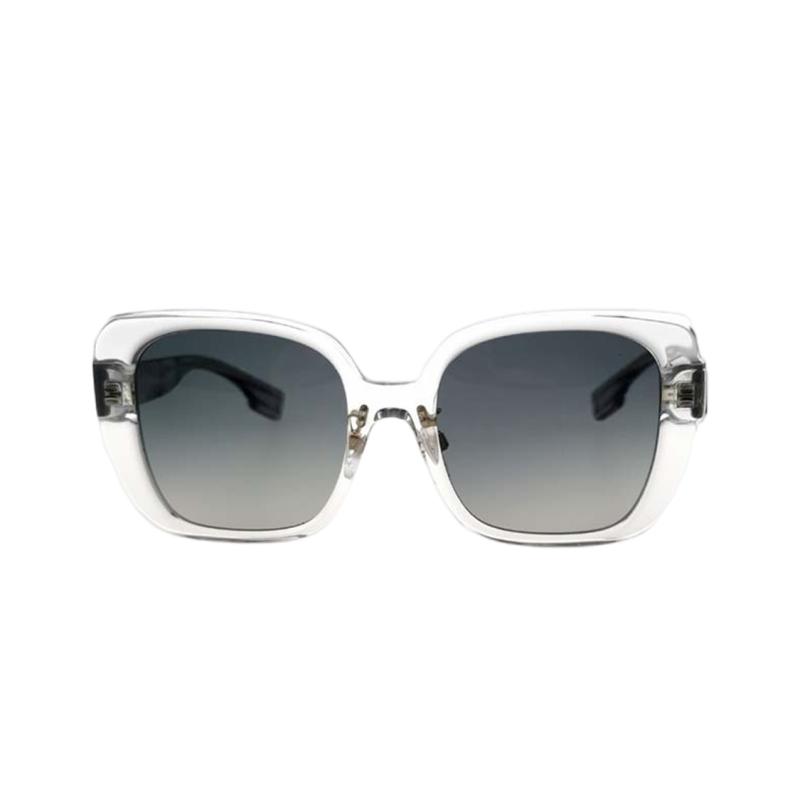 Burberry Sunshade Lightweight Plate Frame Square Sunglasses Women's Sheer Colour