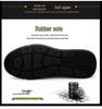 Men's Premium Cowhide Leather Lace-Up Business Shoes - Comfortable, Breathable, Non-Slip, Casual, for Middle-Aged